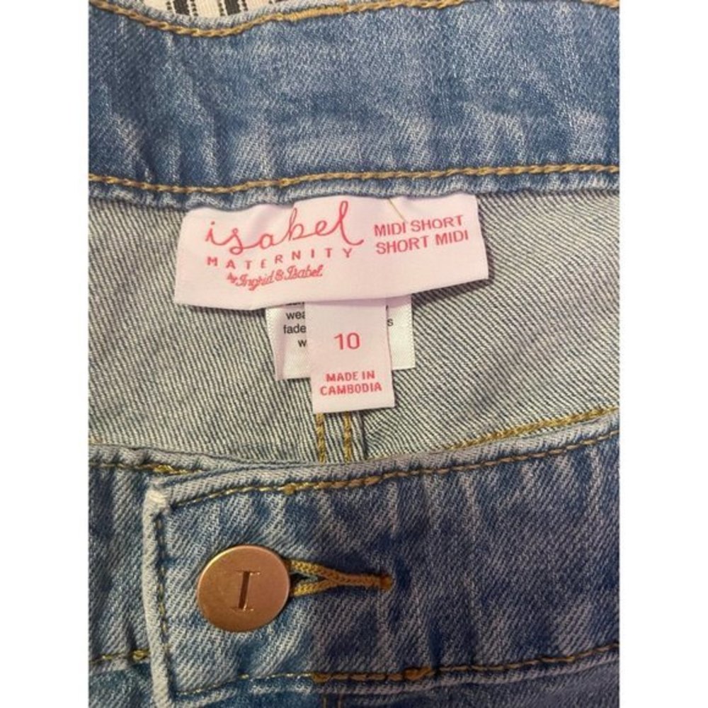 Isabel Maternity‎ Midi Shorts - Picture 4 of 5